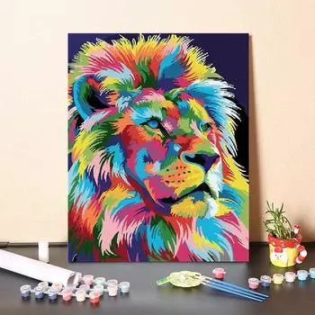 Цифровая картина маслом Цифровая картина маслом Украшение дома DIY Картина по номерам Художественный холст 40x50cm no frame