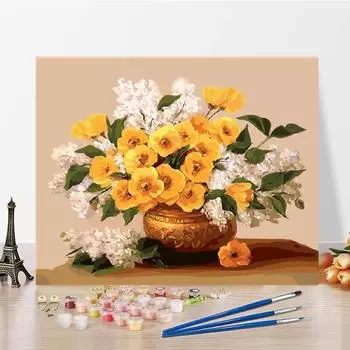 Цифровая картина маслом DIY картина по номерам искусство украшения дома цифры картина маслом холст 40x50cm no frame