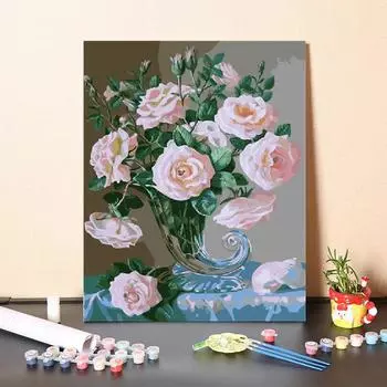 Цифровая картина маслом DIY картина по номерам искусство холст украшение дома цифры картина маслом 40x50cm no frame