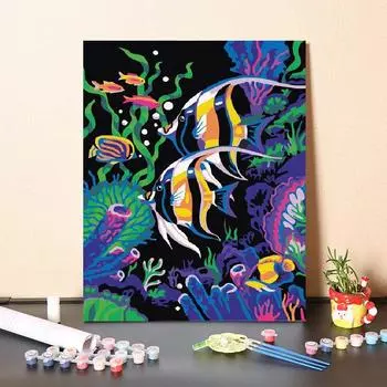 Цифровая картина маслом DIY картина по номерам украшения дома номера живопись холст номера картина маслом 40x50cm no frame