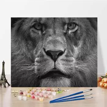 Цифровая картина маслом DIY картина по номерам картина маслом холст искусство украшение дома 40x50cm no frame