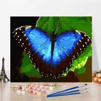 Цифровая картина маслом DIY картина по номерам холст номера картина маслом искусство украшения дома 40x50cm no frame