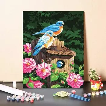 Цифровая картина маслом, холст, цифры, картина, ручная работа, сделай сам, картина по номерам, картина маслом по номерам 40x50cm no frame