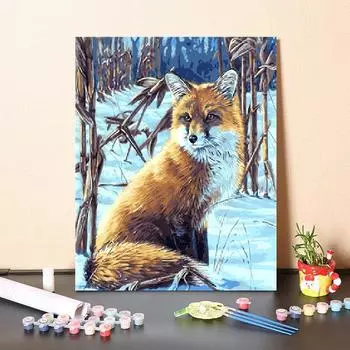 Цифровая картина маслом, холст, цифры, картина, сделай сам, картина по номерам, ручная работа, картина маслом 40x50cm no frame