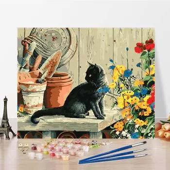 Цифровая картина маслом холст DIY картина по номерам картина маслом искусство украшения дома 40x50cm no frame