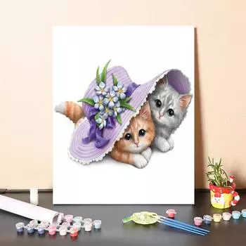 Цифровая картина маслом по номерам Картина DIY Картина по номерам Холст Украшение дома Номера Картина маслом 40x50cm no frame