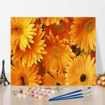 Цифровая картина маслом по номерам Картина маслом Украшение дома Холст DIY Картина по номерам Искусство 40x50cm no frame