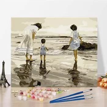 Цифровая картина маслом ручной работы DIY Картина по номерам Холст Цифры Картина по номерам Картина маслом 40x50cm no frame