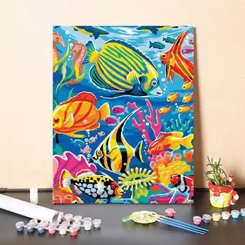 Цифровая картина маслом ручной работы, холст, цифры, картина, сделай сам, картина по номерам, картина маслом по номерам 40x50cm no frame