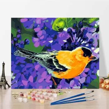 Цифровая картина маслом Украшение дома Номера Картина маслом DIY Картина по номерам Художественный холст 40x50cm no frame