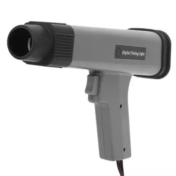 Цифровая лампа синхронизации двигателя, индуктивная стробоскопическая лампа синхронизации, 12 В, лампа синхронизации зажигания для автомобиля, мотоцикла, морского пехотинца серый