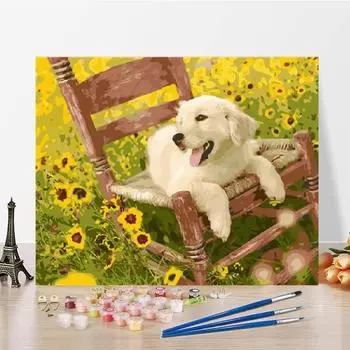 Цифровая масляная живопись DIY Живопись по номерам Цифры масляная живопись Искусство Холст Украшение дома 40x50cm no frame