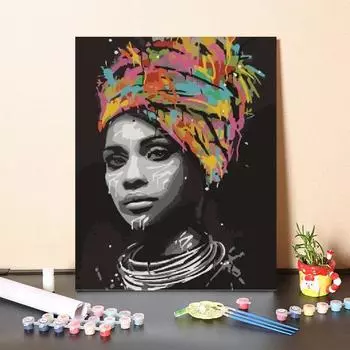 Цифровая масляная живопись по номерам Живопись по номерам Картина маслом по номерам на холсте Украшение дома 40x50cm no frame