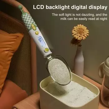 Цифровая мерная ложка с ЖК-экраном Высокоточные пищевые весы Измерение продуктов питания жёлтый