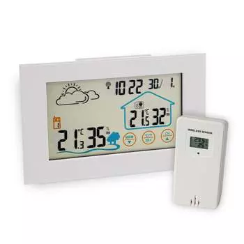 Цифровая метеостанция для помещений и улицы Fackelmann Tecno ref. 16403