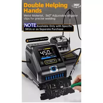 Цифровая паяльная станция Premium Intelligent Constant Temperature паяльная станция для отпайки проводов материнской платы телефона