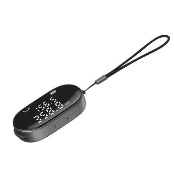 Цифровая рулетка Гибкая см в футах Переключаемая перезаряжаемая электронная рулонная измерительная машина для