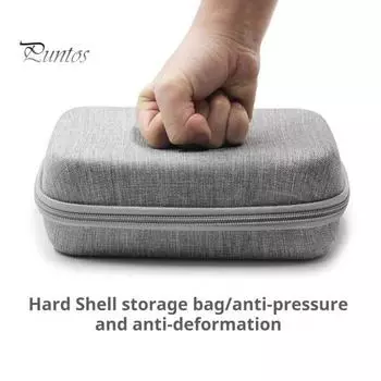 Цифровая сумка для хранения, шнур питания для ноутбука, мышь, органайзер для мобильного телефона, чехол с амортизирующим водонепроницаемым материалом серый