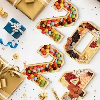 Цифровая тарелка с фруктами и сыром Тарелка с овощами Праздничные принадлежности Тарелка с готовой едой 0