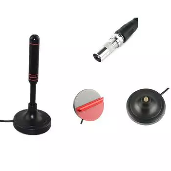 Цифровая телевизионная антенна Приемник сигнала Усилитель Коаксиальный кабель HDTV Антенна Dvb-T Dvb-T2 DAB Адаптер Комнатная антенна