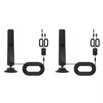 Цифровая телевизионная антенна с усилителем сигнала, поддержка антенны 1080P для наружного и внутреннего использования