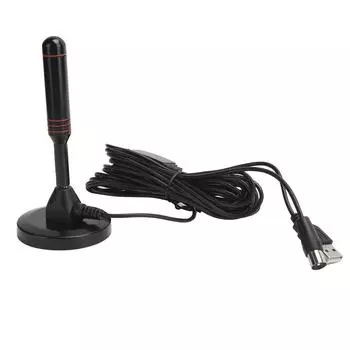 Цифровая телевизионная антенна VHF174 230UHF470862MHz Прием сигнала ТВ антенна на присоске