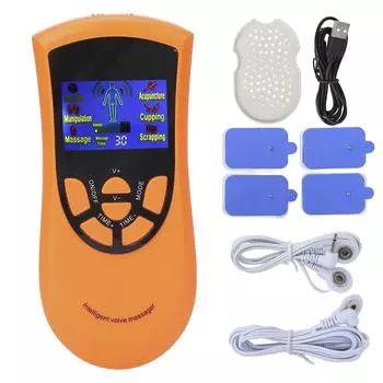Цифровая терапевтическая машина, ЖК-дисплей, голосовая трансляция, режим облегчения боли, регулируемая машина для массажа шеи и плеч