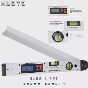 Цифровая угловая линейка и уровень из алюминиевого сплава