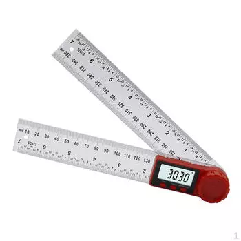 Цифровая угловая линейка Электронный транспортир/Гониометр Измерительные инструменты 0-200mm
