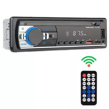 Цифровое BT аудио музыка стерео автомобильное радио автомобильные аксессуары автомобильный MP3-плеер пульт дистанционного управления USB TF FM-приемник JSD-530L