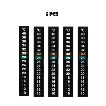 Цифровой аквариумный термометр для аквариума, наклейка с температурой, двойная шкала One Size