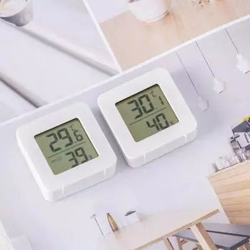 Цифровой электронный термогигрометр Крытый мини-термометр Гигрометр Влажный сухой