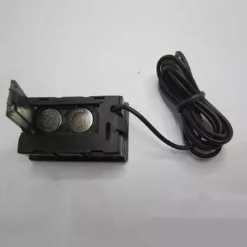 Цифровой электронный термометр со встроенным датчиком температуры Температура воды чёрный