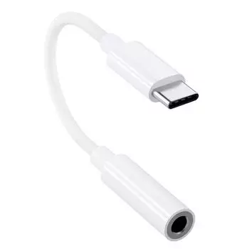 Цифровой аудиоадаптер USB C на 3,5 мм для наушников, конвертер для iPhone 15 Pro Max Plus, Samsung, Xiaomi, Huawei, аудиокабель Aux