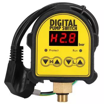 Цифровой автоматический электронный регулятор давления для насоса для душа