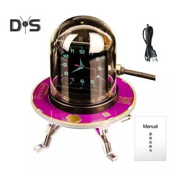 Цифровой будильник с Wi-Fi, большим экраном, прогнозом погоды, настраиваемым фотодисплеем, настольные часы с RGB-подсветкой A