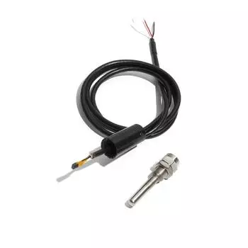 Цифровой датчик температуры с резьбой, открытый чип DS18B20, зонд из нержавеющей стали, термокабель 0,5 м/1 м/1,5 м/2 м/3 м/5 м/10 м 0.5M