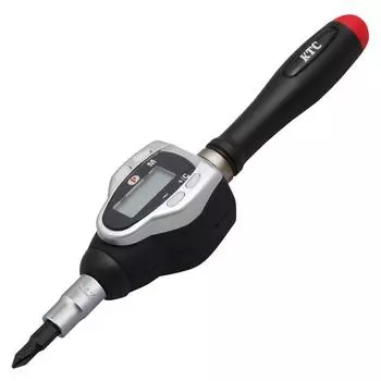 Цифровой динамометрический ключ Kyoto Machinery Tools с храповым механизмом, тип GLK060 (КТК) чёрный