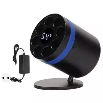 Цифровой дисплей нагреватель смолы светоотверждаемый стоматологический нагреватель смолы с адаптером питания 110240 В вилка ЕС EU Plug