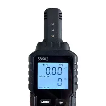 Цифровой дозиметр радиации 3 в 1, счетчик Гейгера, ЭДС, электромагнитное излучение