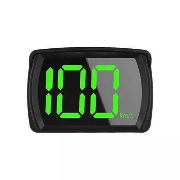 Цифровой GPS-спидометр Автомобильный HUD Проекционный дисплей MPH Gau Dual Chips Sunshine Hood