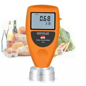 Цифровой измеритель активности воды GY1 тестер активности воды для пищевых продуктов Высокоточный 0aw~1.0aw портативный измеритель активности воды для пищевых продуктов и хлеба