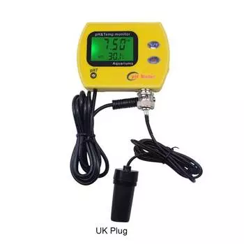 Цифровой измеритель pH/температуры для аквариума, гидропоники, автоматическое отключение, диапазон измерения pH 0-14, монитор воды для бассейна, США