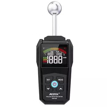 Цифровой измеритель влажности древесины, гигрометр с ЖК-экраном, бесконтактный детектор влажности древесины, тестер влажности с сигнализацией, детектор влажности