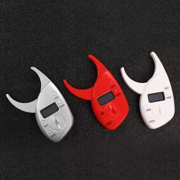 Цифровой калипер для измерения толщины кожно-жировых складок белый