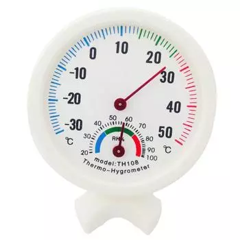 Цифровой крытый и наружный ЖК-термометр гигрометр измеритель температуры и влажности белый