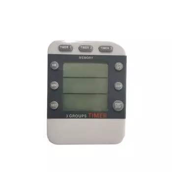 Цифровой кухонный таймер для приготовления пищи с большим экраном Learn Sports Time Reminder Counter Clock для домашней пекарни type 1