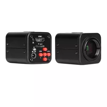 Цифровой микроскоп HAYEAR 16MP HDMI с цветной CMOS-матрицей и кабелем HDMI. Подходит для школьных научных печатных плат 1/2.9, образования, исследований,