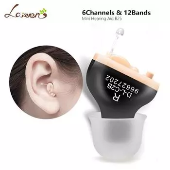 Цифровой мини-слуховой аппарат для глухоты, усилитель звука, невидимые беспроводные наушники, инструменты для оказания первой помощи