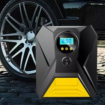 Цифровой насос для накачивания шин, 12 В постоянного тока, автомобильный портативный воздушный компрессор, насос 150 PSI, автомобильный воздушный компрессор для авто, мотоциклов, велосипедов